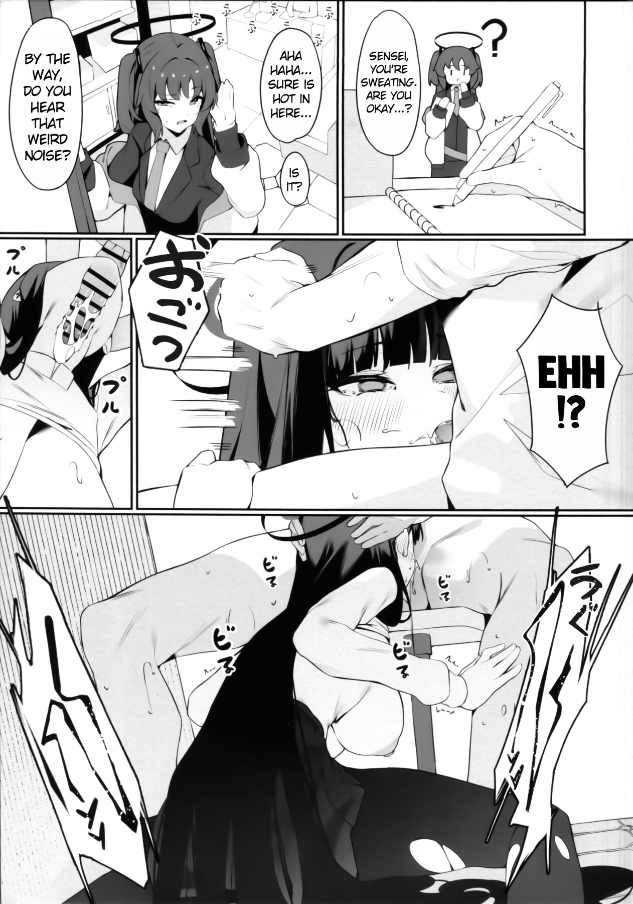 Hentai Manga Comic-President Rio's Apology Sex 2-Read-10